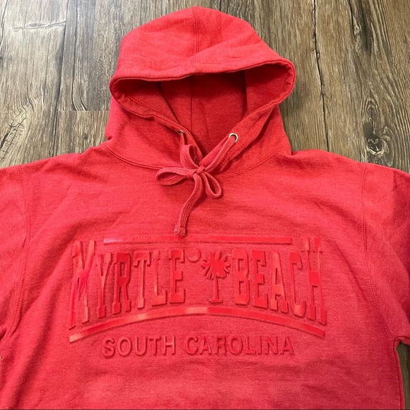 Isaac's Designs ‘Myrtle Beach South Carolina’ Graphic Hoodie Men Size M (EUC) - Picture 10 of 12